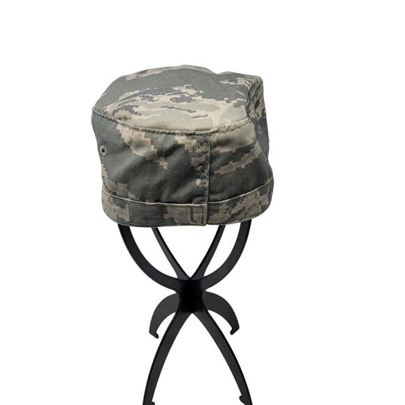 Unisex Air Force ABU Digital Camouflage Utility Cap Sz 7 1/8 Military Uniform - Picture 5 of 7